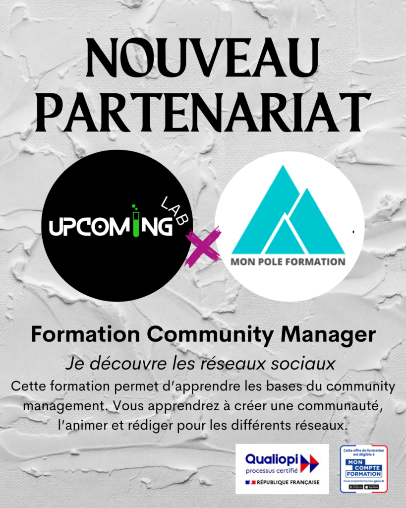 formation community manager - upcoming lab - mon pole formation